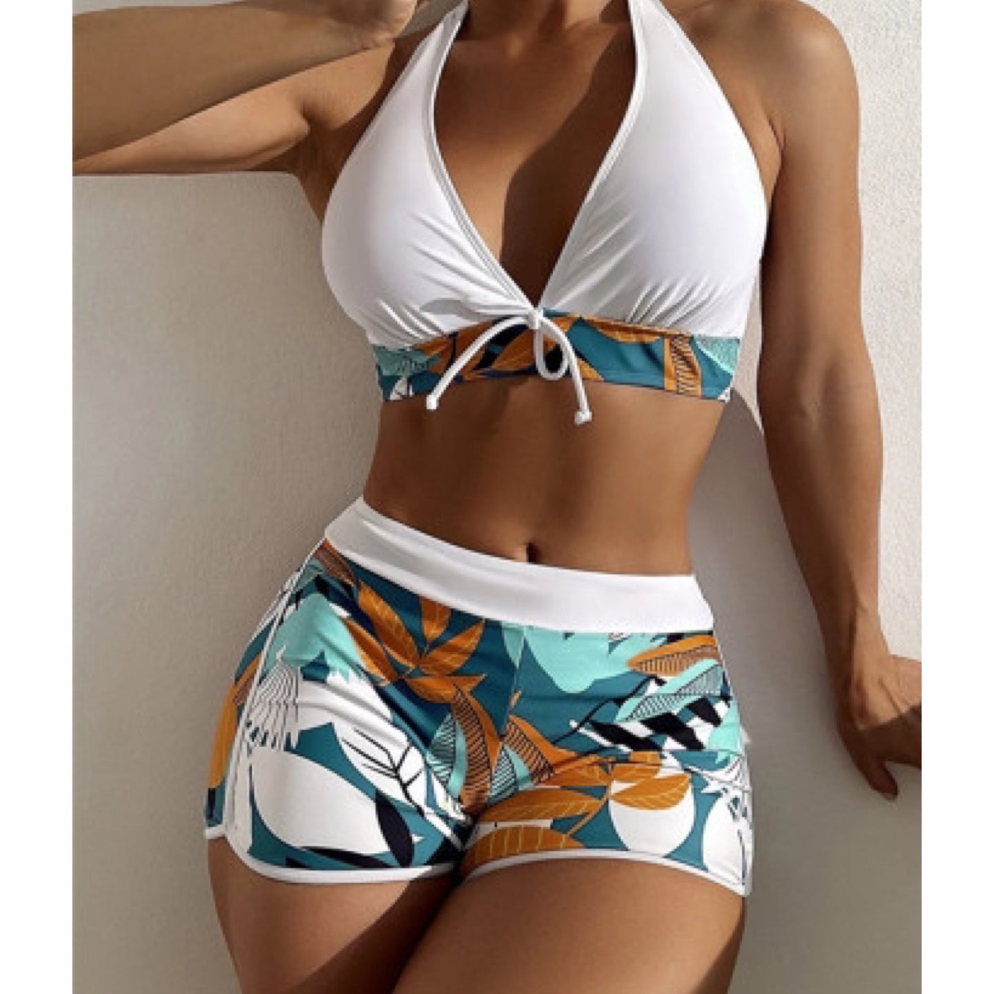 “Surfs Up” 2 Piece Boy short Swimwear