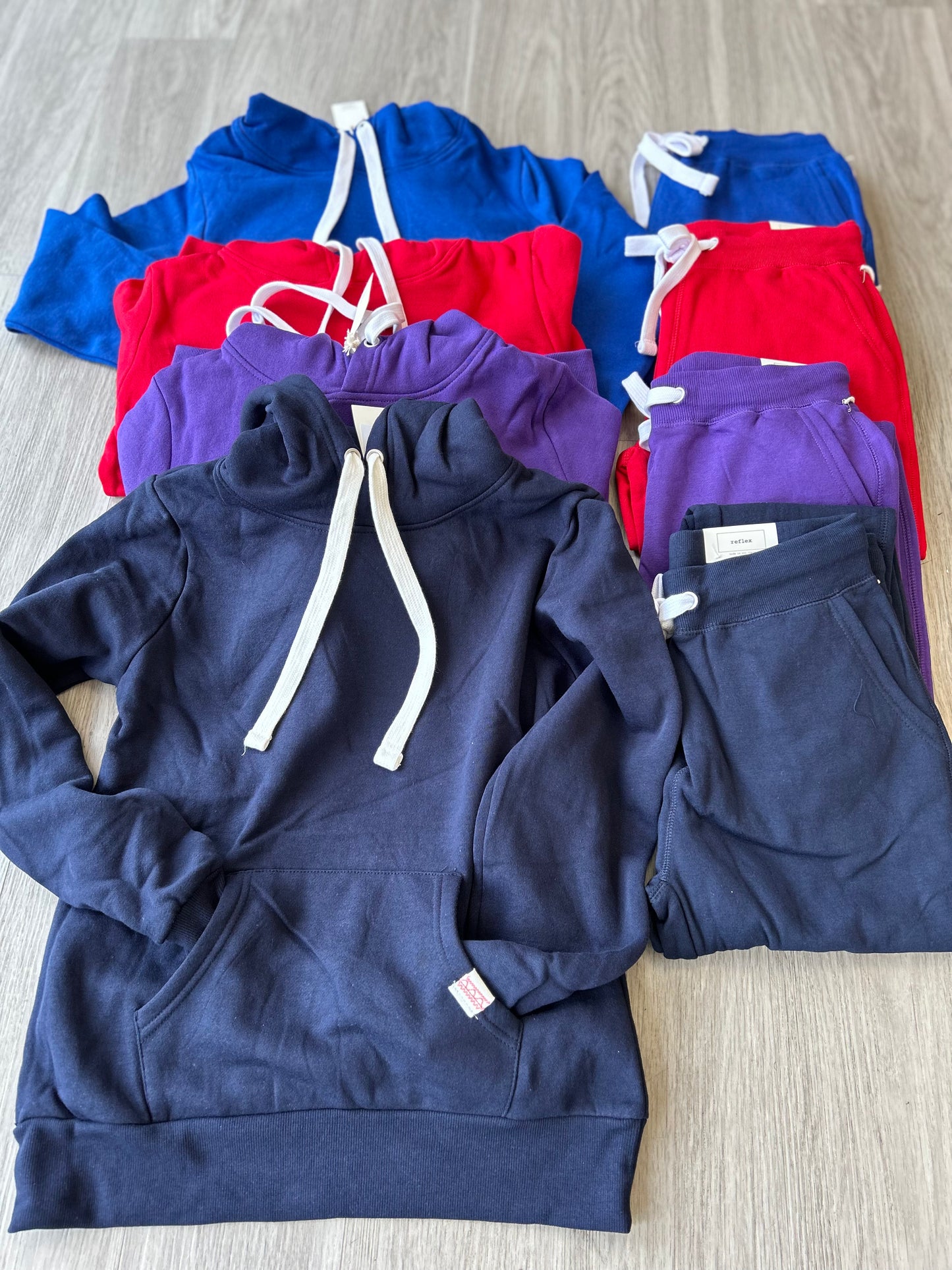 “Danni” 2 Piece Fleece Lined Hoodie Jogger Set