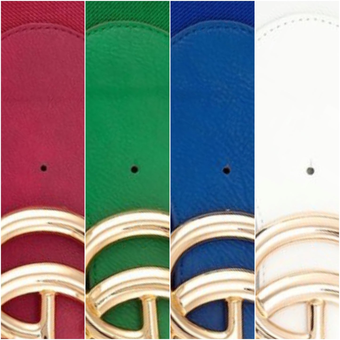 Gold Buckle Stretch belt
