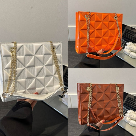 3D Square Cross Body Chain Purse