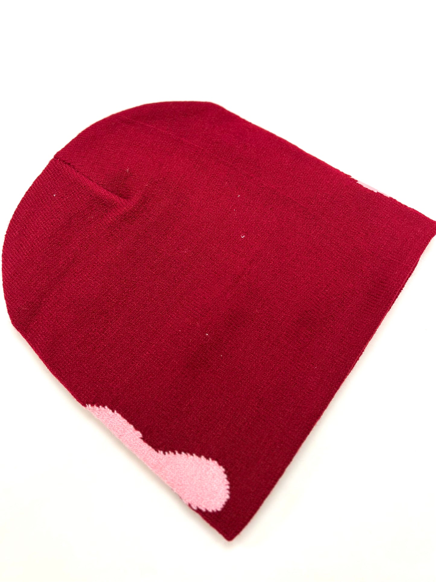 Print Knit Beanie Hat