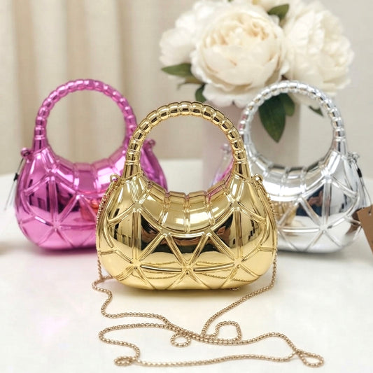 Hard Plastic Crossbody Mini Handbag