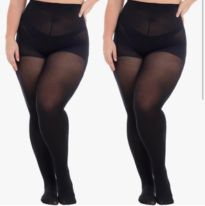 Black Plus Size Stockings