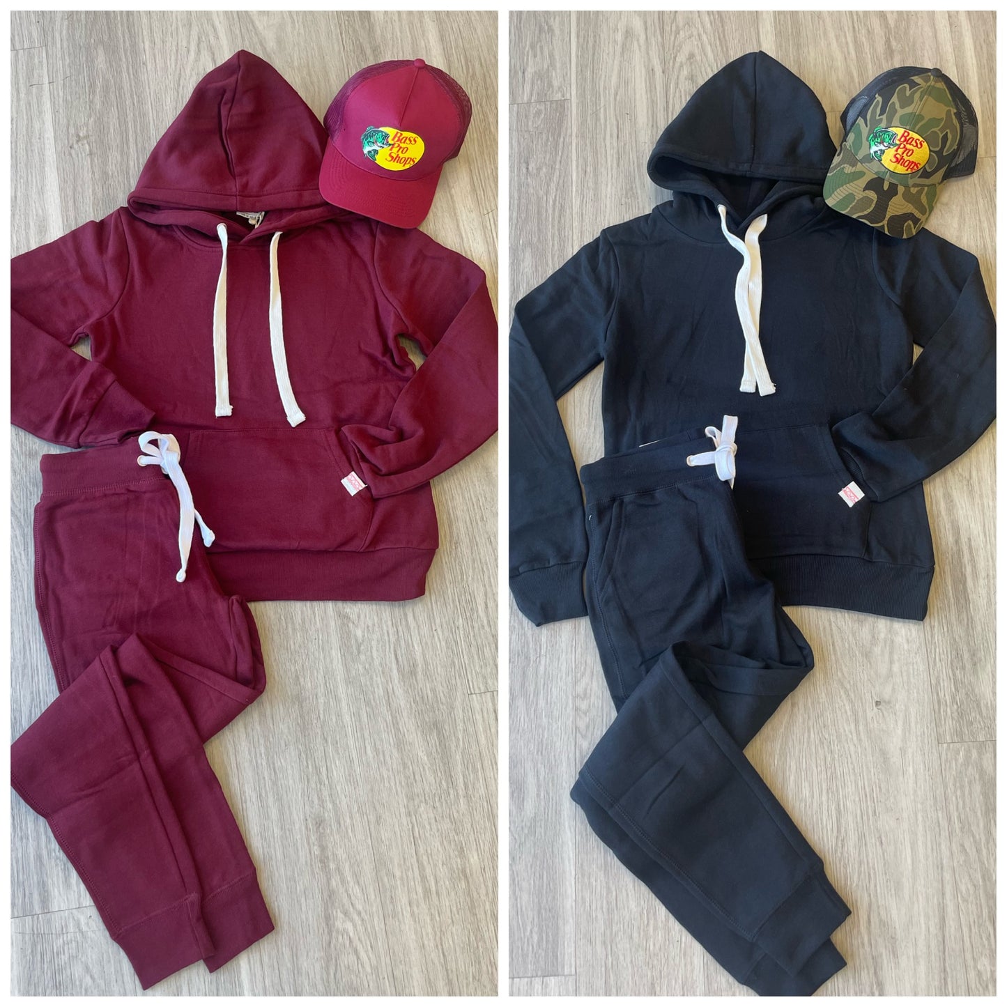 “Danni” 2 Piece Fleece Lined Hoodie Jogger Set