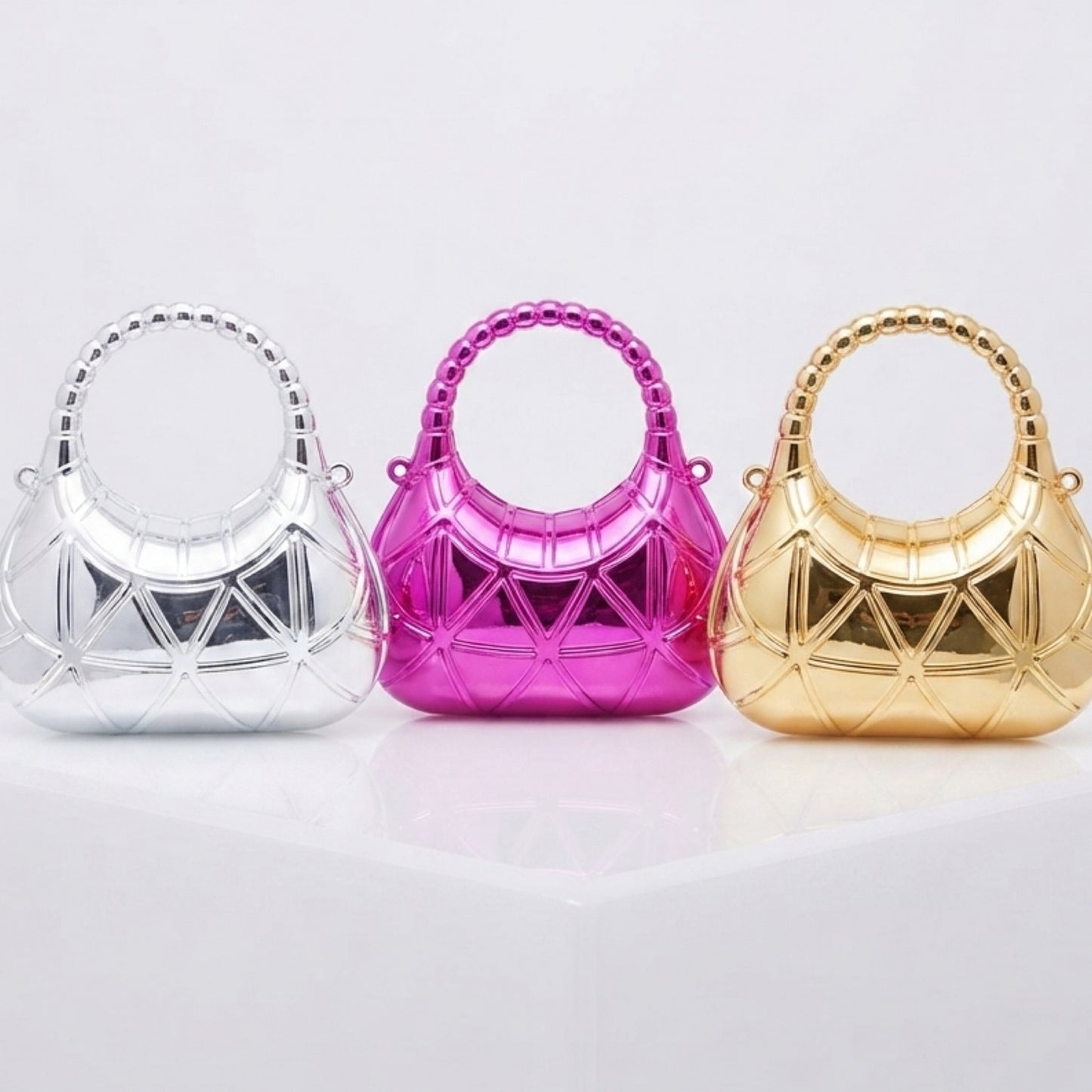 Hard Plastic Crossbody Mini Handbag