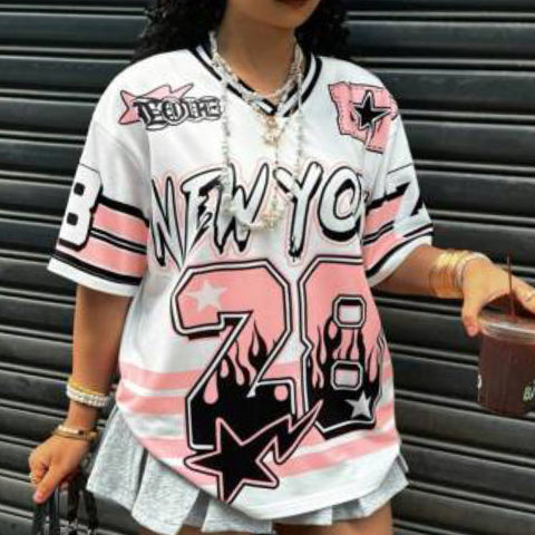 “Blazing 28” Graphic Short Sleeve Shirt