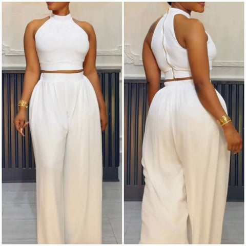 “Boss Lady” 2 Piece Wide Leg Pant Set