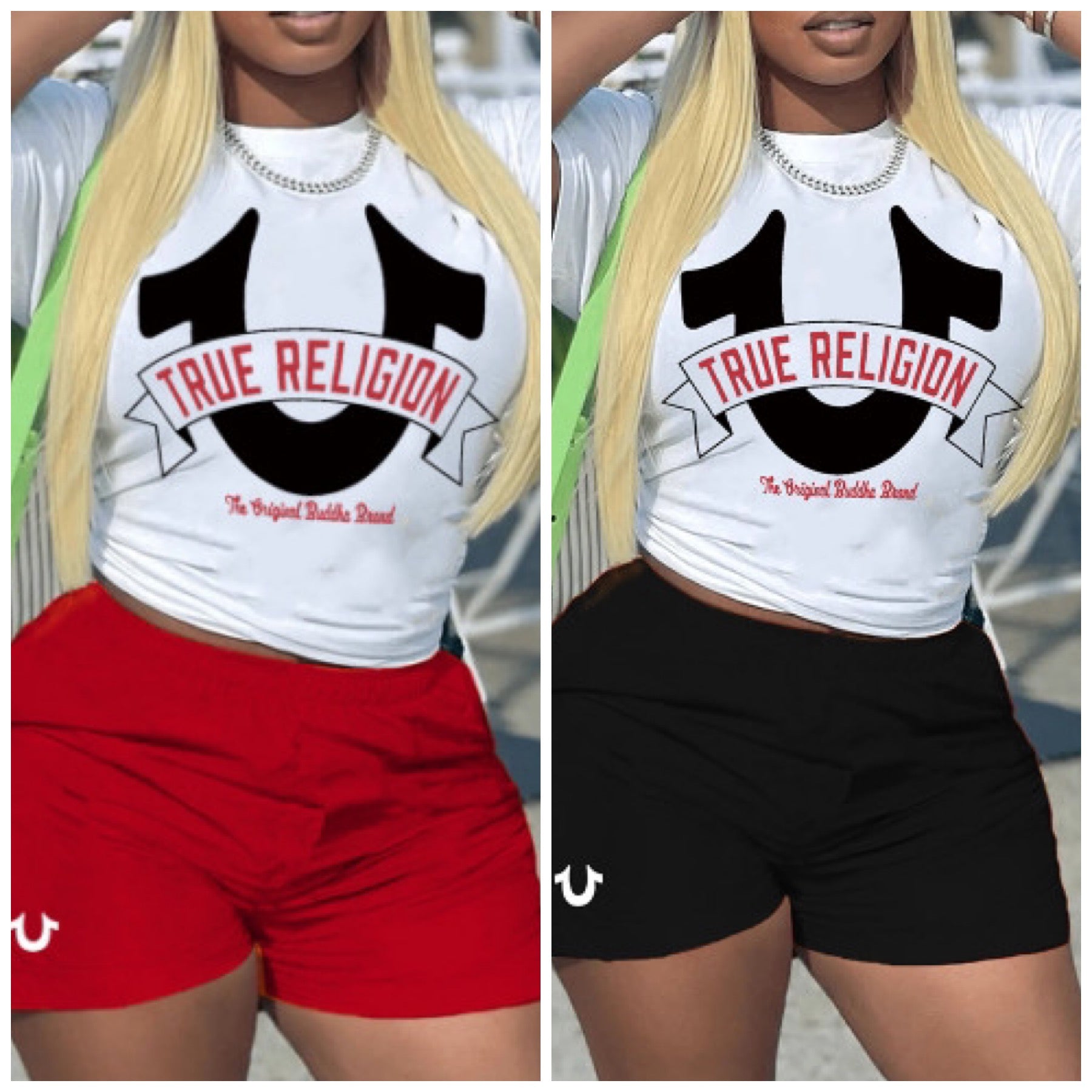 Horseshoe 2 Piece Biker Set