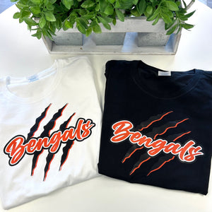 “Game Day” Bengals Graphic Print Tee Shirts