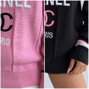 “Paris” Soft Long Sleeve Relaxed Fashion Sweater