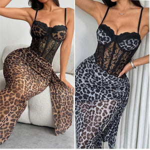 “Stacked” 2 Piece Stacked Pant Crop Jogger Set
