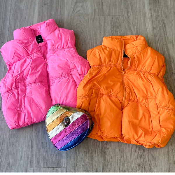 Zip Puffer Bubble Vest