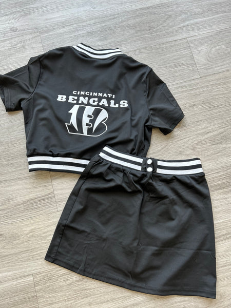 Cincinnati Bengals Mini Skirt Set