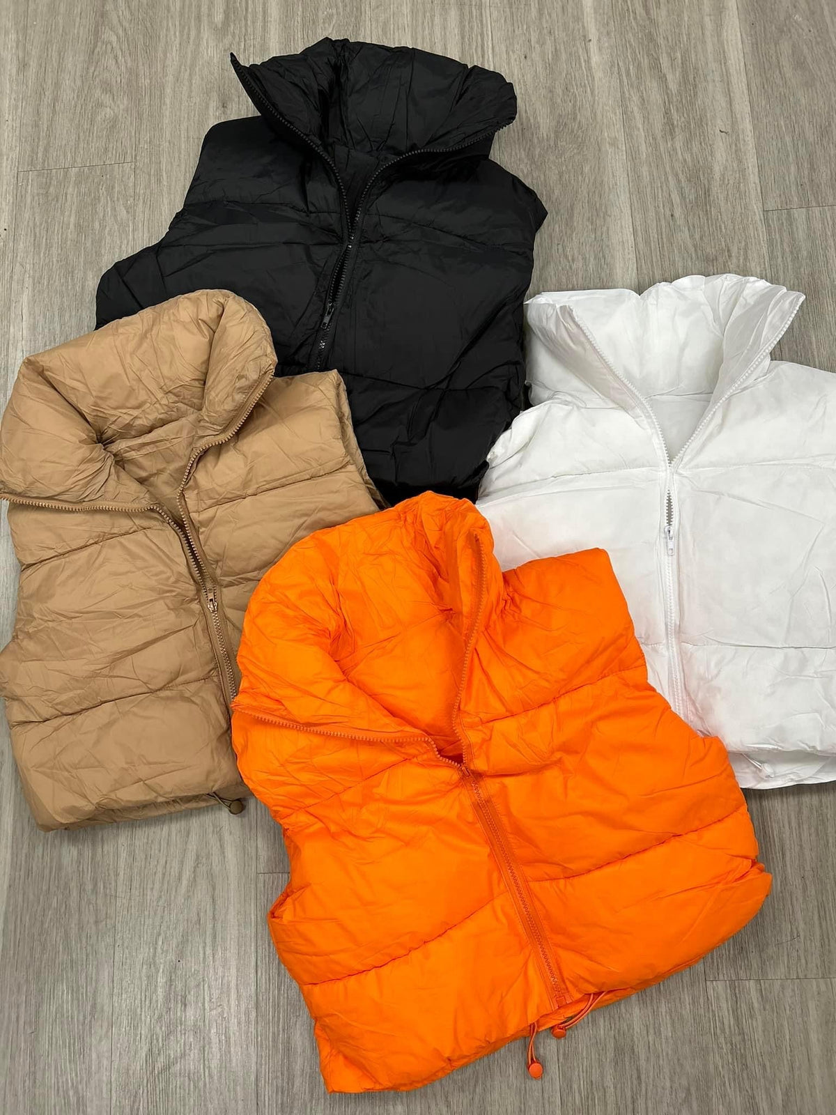 “Harlem” Puff Zip Vest