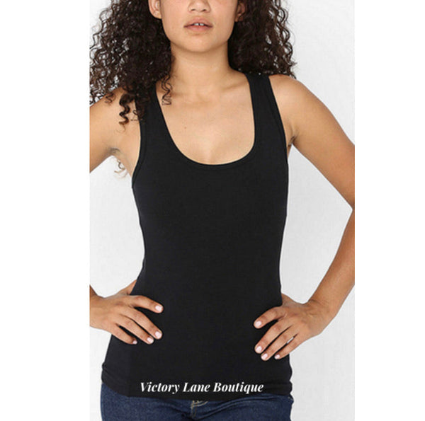 Ribbed Seamless One Size Tank Top