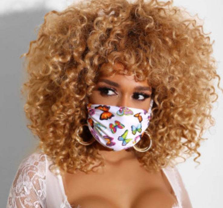 Print Fabric Mask (FINAL SALE)