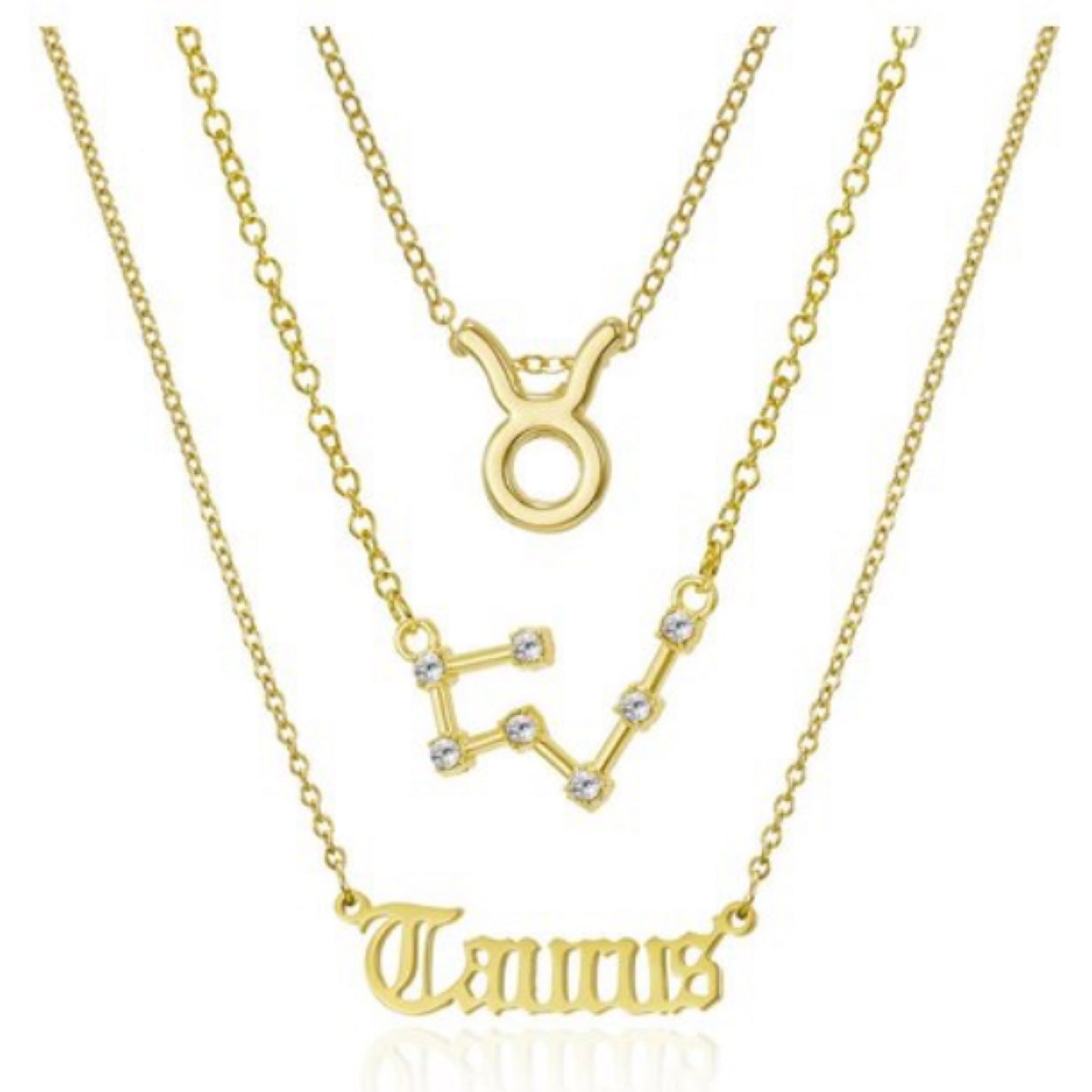 Layered Zodiac Necklaces