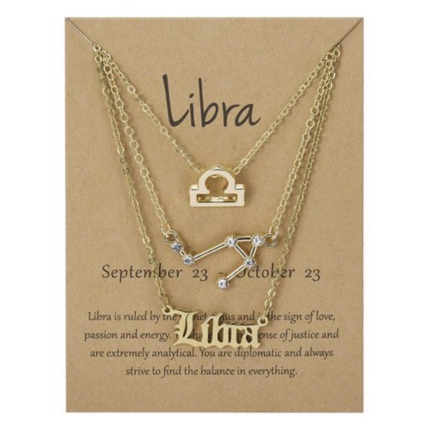 Layered Zodiac Necklaces