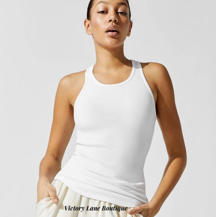 Ribbed Seamless One Size Tank Top