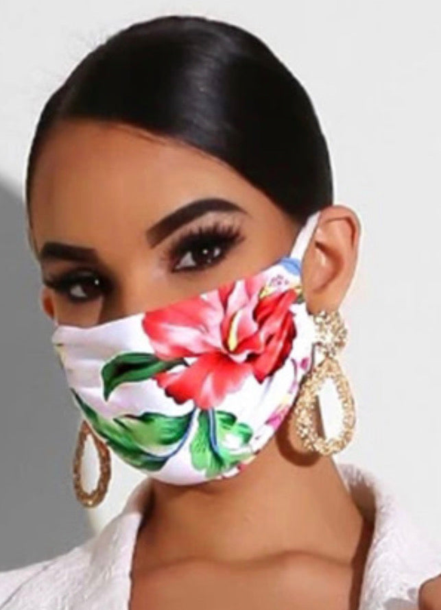 Print Fabric Mask (FINAL SALE)