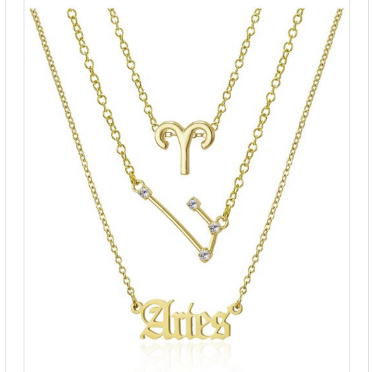 Layered Zodiac Necklaces