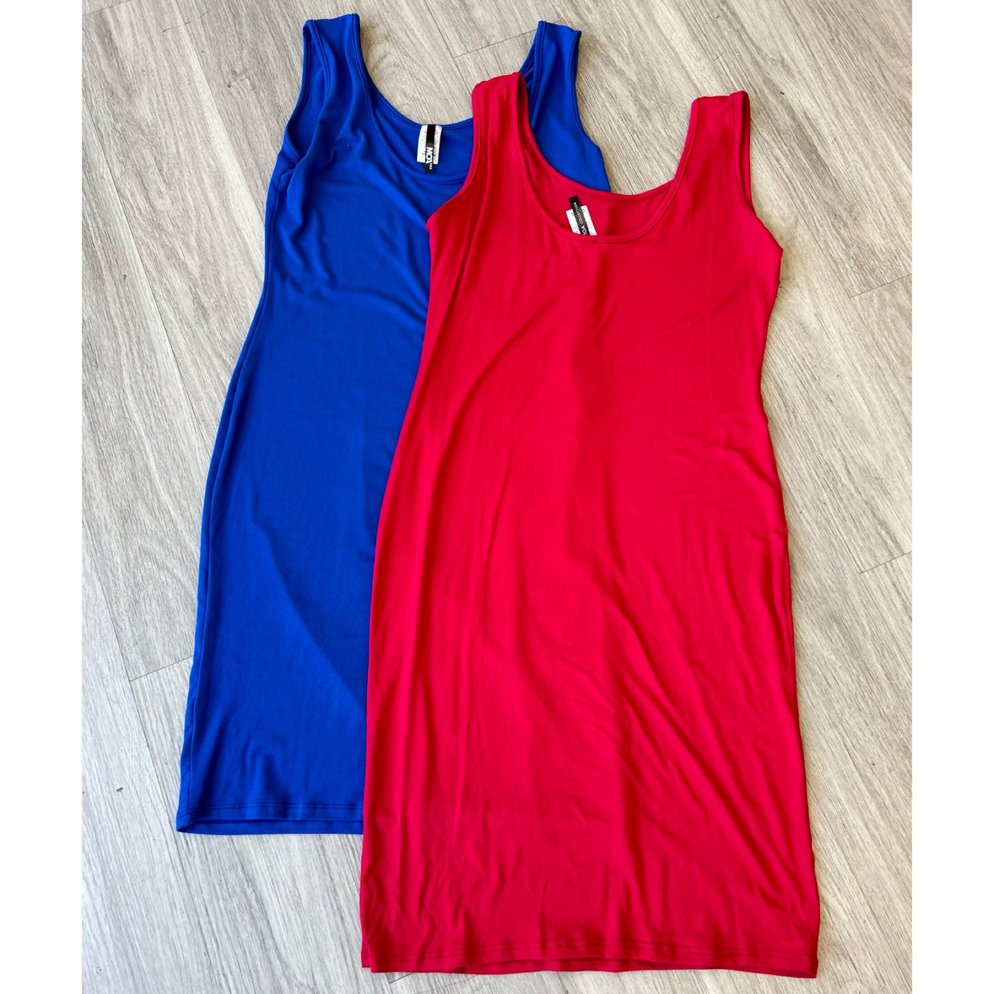 “Natalie” Cotton Tank Dress