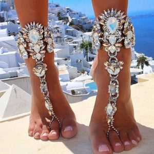 Luxury Rhinestone Foot Gems