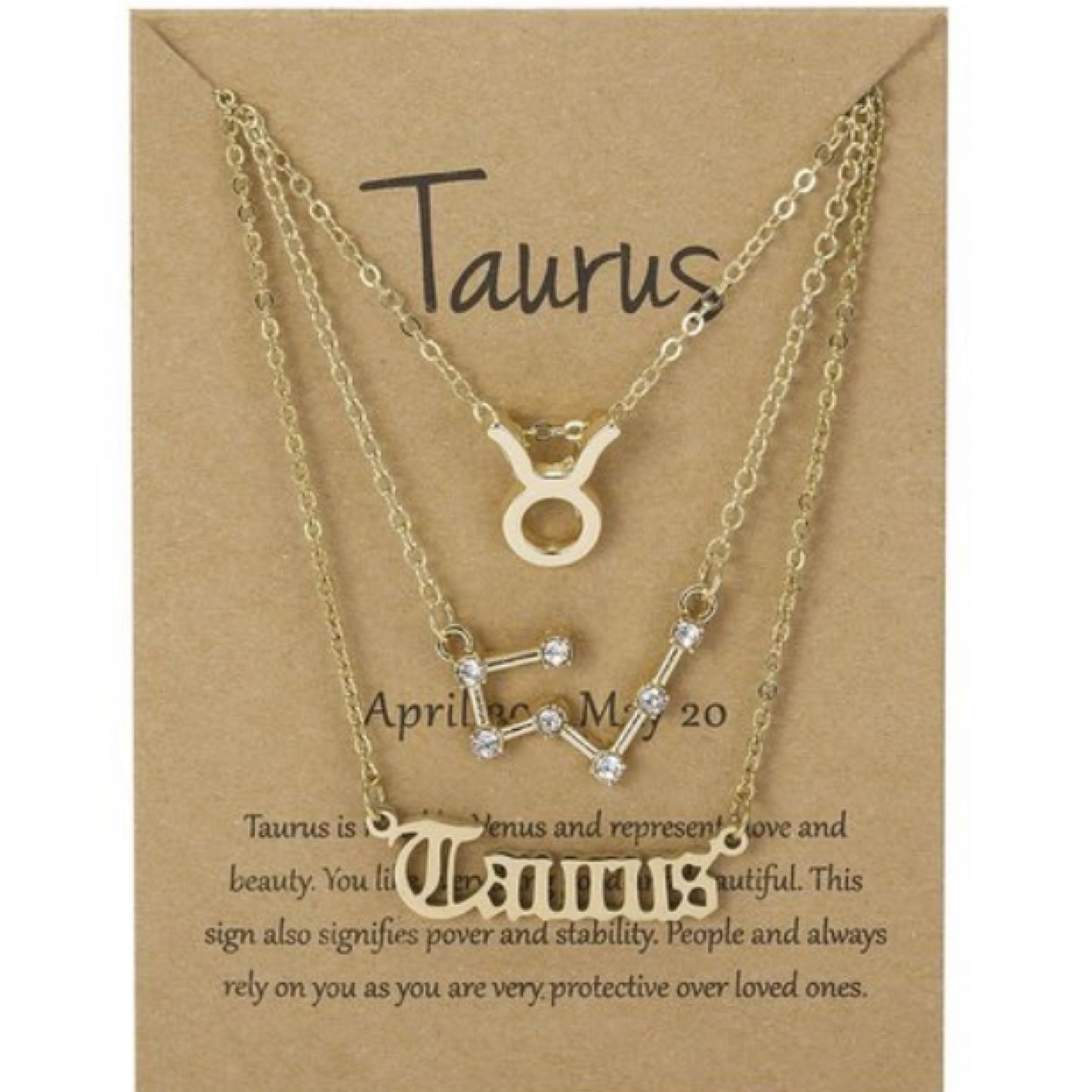Layered Zodiac Necklaces